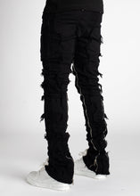 Load image into Gallery viewer, GUAPI OBSIDIAN STACKED JEANS