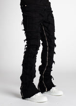 Load image into Gallery viewer, GUAPI OBSIDIAN STACKED JEANS