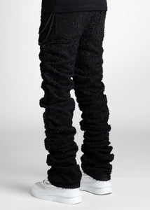 GUAPI ALL BLACK SUPER STACKED DENIM