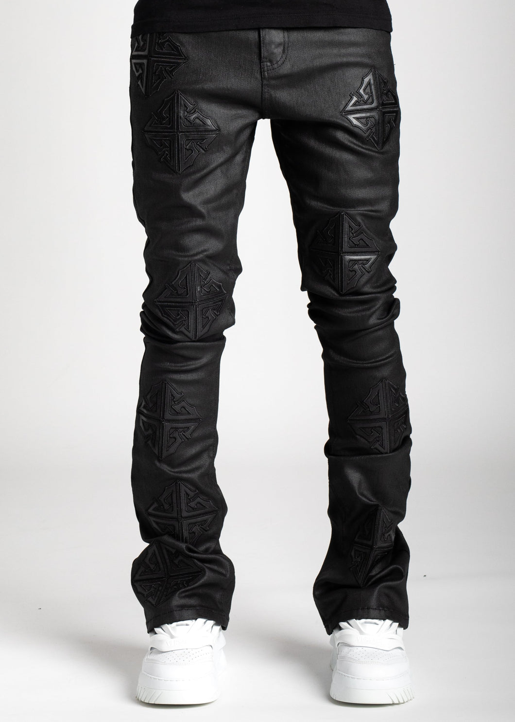 GUAPI OBSIDIAN ICON STACKED JEANS