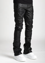 Load image into Gallery viewer, GUAPI OBSIDIAN ICON STACKED JEANS