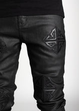 Load image into Gallery viewer, GUAPI OBSIDIAN ICON STACKED JEANS