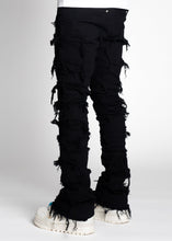 Load image into Gallery viewer, GUAPI STARRY SKY TACTICAL STACKED JEANS