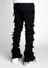 Load image into Gallery viewer, GUAPI STARRY SKY TACTICAL STACKED JEANS