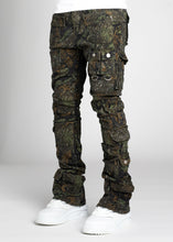 Load image into Gallery viewer, GUAPI CAMO TACTICAL STACKED DENIM