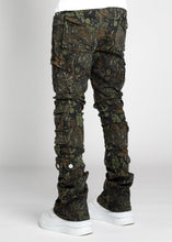 Load image into Gallery viewer, GUAPI CAMO TACTICAL STACKED DENIM