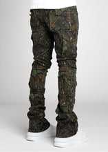 Load image into Gallery viewer, GUAPI CAMO TACTICAL STACKED DENIM