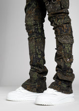 Load image into Gallery viewer, GUAPI CAMO TACTICAL STACKED DENIM