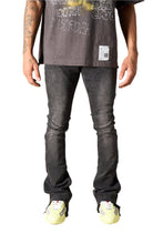 Load image into Gallery viewer, SERENEDE NICKEL STACKED JEANS