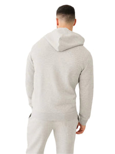 TRUE RELIGION CRACKLE ZIP UP HOODIE