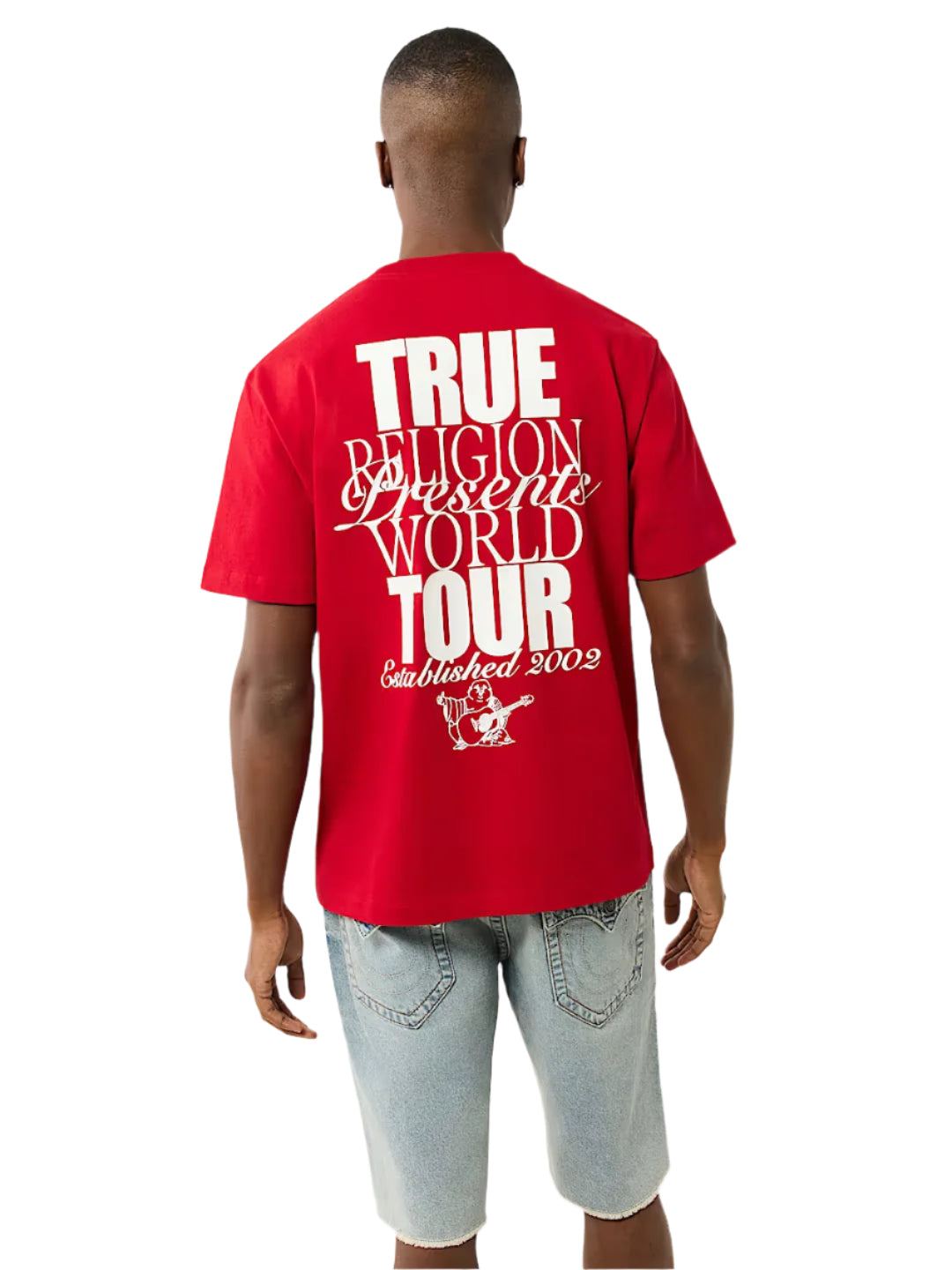 TRUE RELIGION SS WORLD TOUR TEE – BLUE CITY NYC TRUE RELIGION SS WORLD TOUR TEE – BLUE CITY NYC