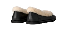 Load image into Gallery viewer, UGG WOMEN ZORA LEATHER BALLET FLAT BLACK