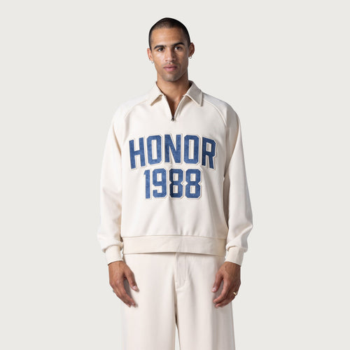 HONOR THE GIFT 1988 QTR ZIP SWEATER