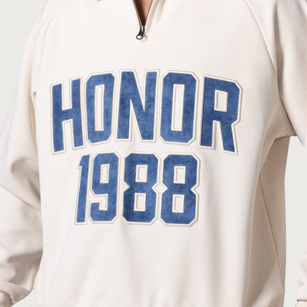 HONOR THE GIFT 1988 QTR ZIP SWEATER