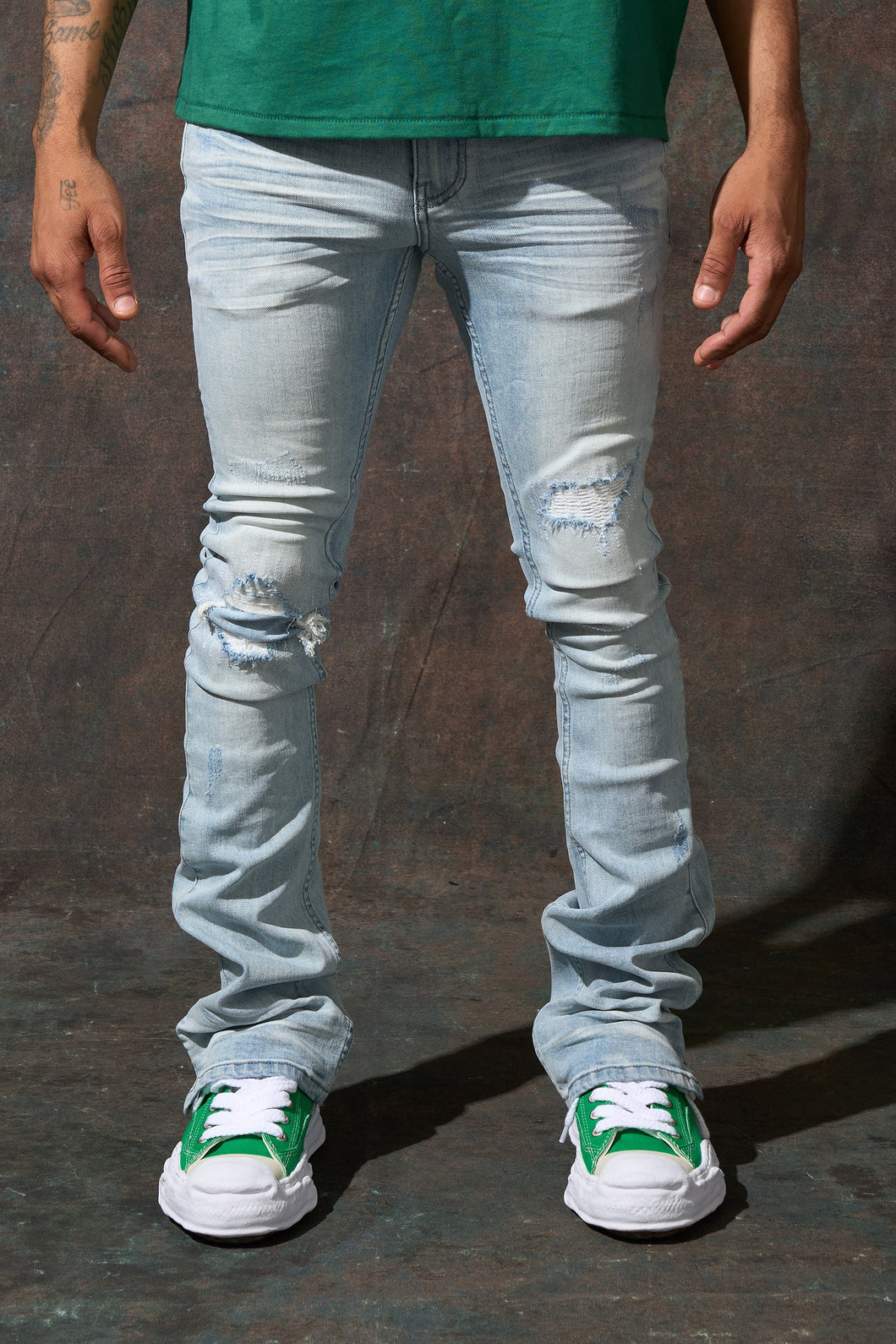 SERENEDE AZUL STACKED JEANS