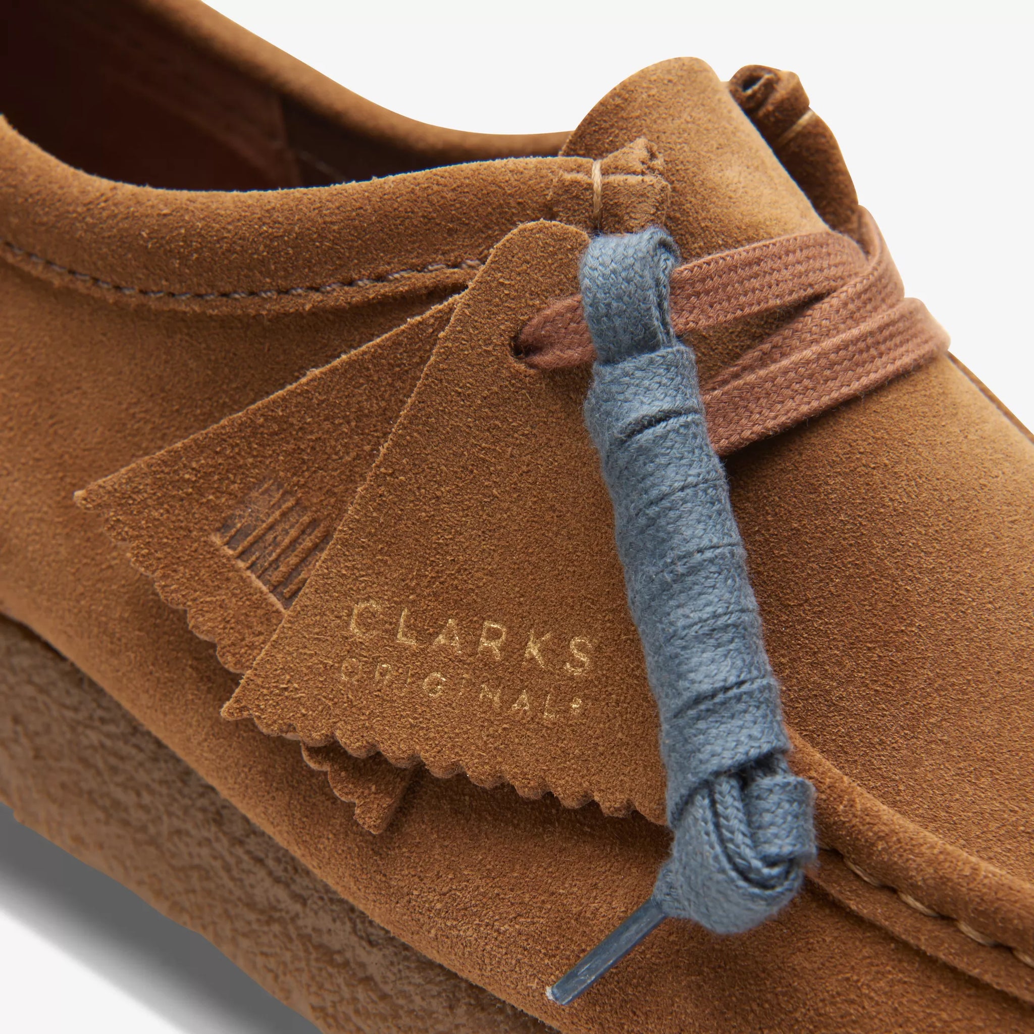 CLARKS LOWTOP SUEDE WALLABEE – BLUE CITY NYC CLARKS LOWTOP SUEDE WALLABEE – BLUE CITY NYC