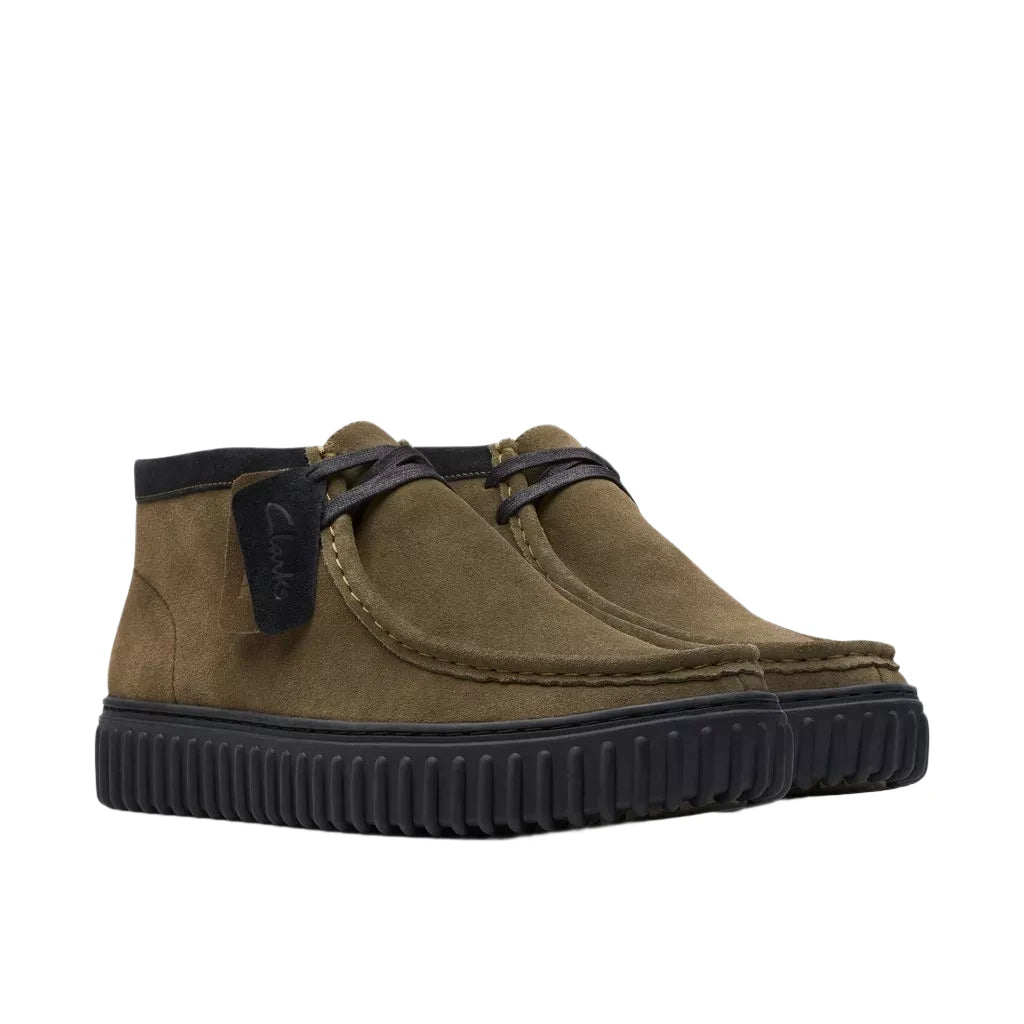 Clarks Men s Torhill Hi Suede Oxford Boots