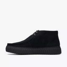 Load image into Gallery viewer, CLARKS TORHILL  HI BLACK SUEDE