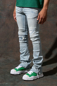 SERENEDE AZUL STACKED JEANS