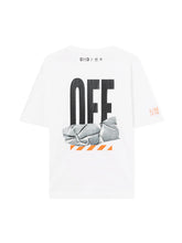 Load image into Gallery viewer, L/AB OFF-WHITE OFF ACTIVE DUCT TAPE T-SHIRT