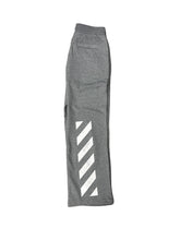 Load image into Gallery viewer, L/AB OFF-WHITE DIAG OPEN HEM JOGGER PANTS