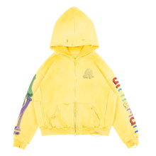 Load image into Gallery viewer, ALL HUMAN NOKIA ZIP HOODIE