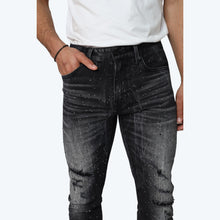 Load image into Gallery viewer, SMOKE RISE ALL RHINESTONE  JEANS