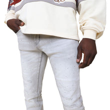 Load image into Gallery viewer, SMOKE RISE ALL RHINESTONE  JEANS