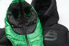 ALPHA  STYLE KUDU COZY DOUBLE HOODIE PUFFER JACKET