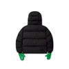 ALPHA  STYLE KUDU COZY DOUBLE HOODIE PUFFER JACKET