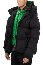 Load image into Gallery viewer, ALPHA  STYLE KUDU COZY DOUBLE HOODIE PUFFER JACKET