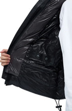 Load image into Gallery viewer, ALPHASTYLE KUDU GEN DOUBLE HOODIE GLOSSY PUFFER JACKET