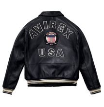 Load image into Gallery viewer, AVIREX LEATHER ICON JACKET