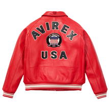 Load image into Gallery viewer, AVIREX LEATHER ICON JACKET