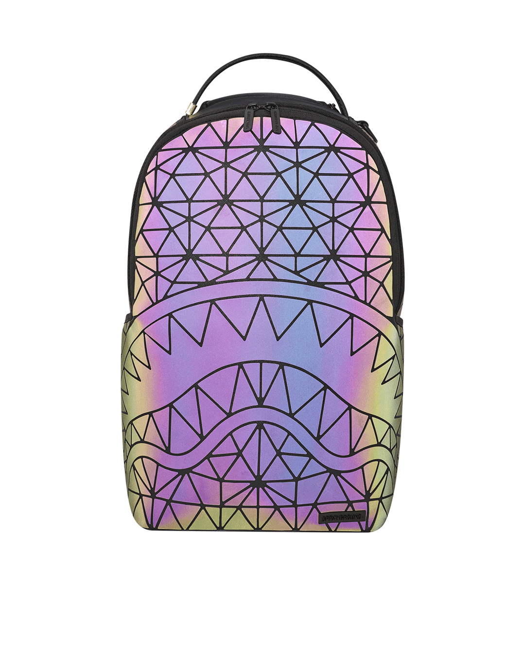 SPRAYGROUND ELECTROLUMINESCENT SHARK DLXSV BACKPACK – BLUE CITY NYC