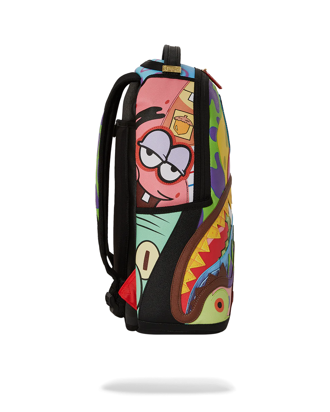 SPRAYGROUND SPONGEBOB CUT SEW BACKPACK B4884 BLUE CITY NYC