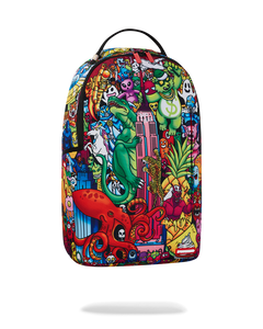 SPRAYGROUND NEW FUN  INSANE CITY DLXSR BACKPACK