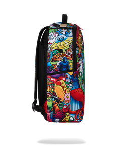 SPRAYGROUND NEW FUN  INSANE CITY DLXSR BACKPACK