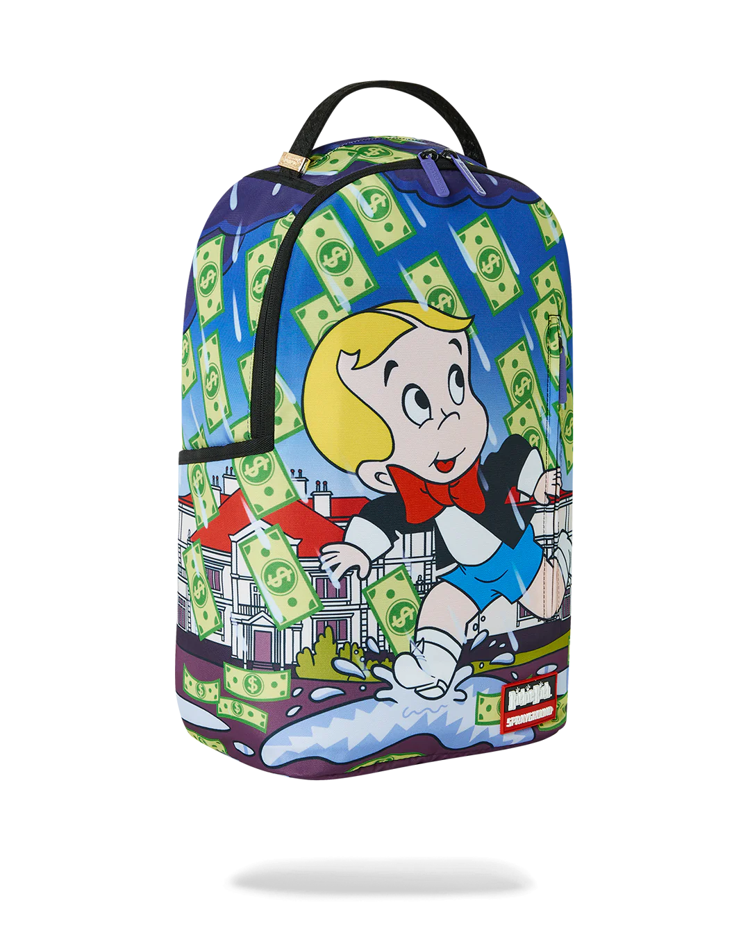 SPRAYGROUND RICHIE RICH MAKIN RAIN BACKPACK BLUE CITY NYC