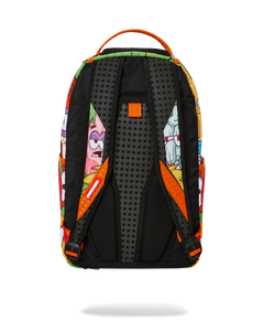 SPRAYGROUND NICKELODEON STACK EM UP BACKPACK BLUE CITY NYC