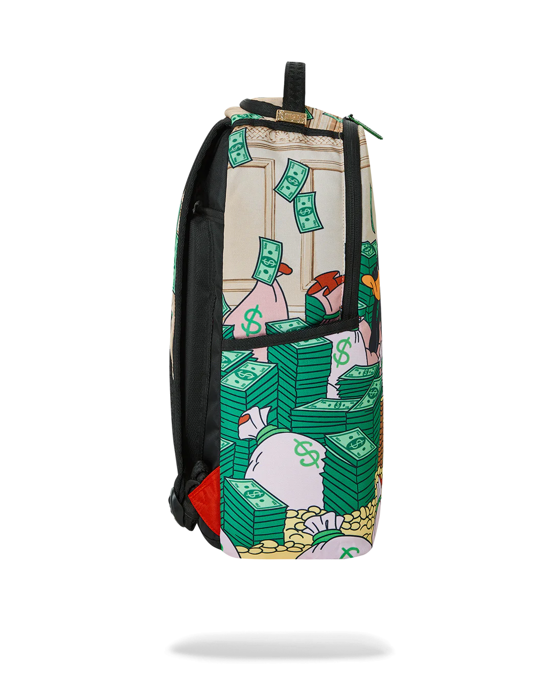 SPRAYGROUND DAFFY DUCK ANOTHER DAY ANOTHER DUCK MONEY BED BACKPACK – BLUE  CITY NYC