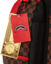 Load image into Gallery viewer, SPRAYGROUND ALL OR NOTHING SHARKS IN PARIS BACKPACK RED SHARKS IN PARIS DLXV (B5501)