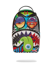 Load image into Gallery viewer, SPRAYGROUND PSYCHO WORLD OF FUN BACKPACK (WITH REMOVABLE VELCRO EYE PATCHES)