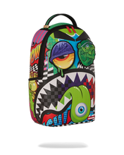 Load image into Gallery viewer, SPRAYGROUND PSYCHO WORLD OF FUN BACKPACK (WITH REMOVABLE VELCRO EYE PATCHES)