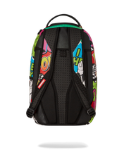 Load image into Gallery viewer, SPRAYGROUND PSYCHO WORLD OF FUN BACKPACK (WITH REMOVABLE VELCRO EYE PATCHES)