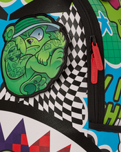 Load image into Gallery viewer, SPRAYGROUND PSYCHO WORLD OF FUN BACKPACK (WITH REMOVABLE VELCRO EYE PATCHES)