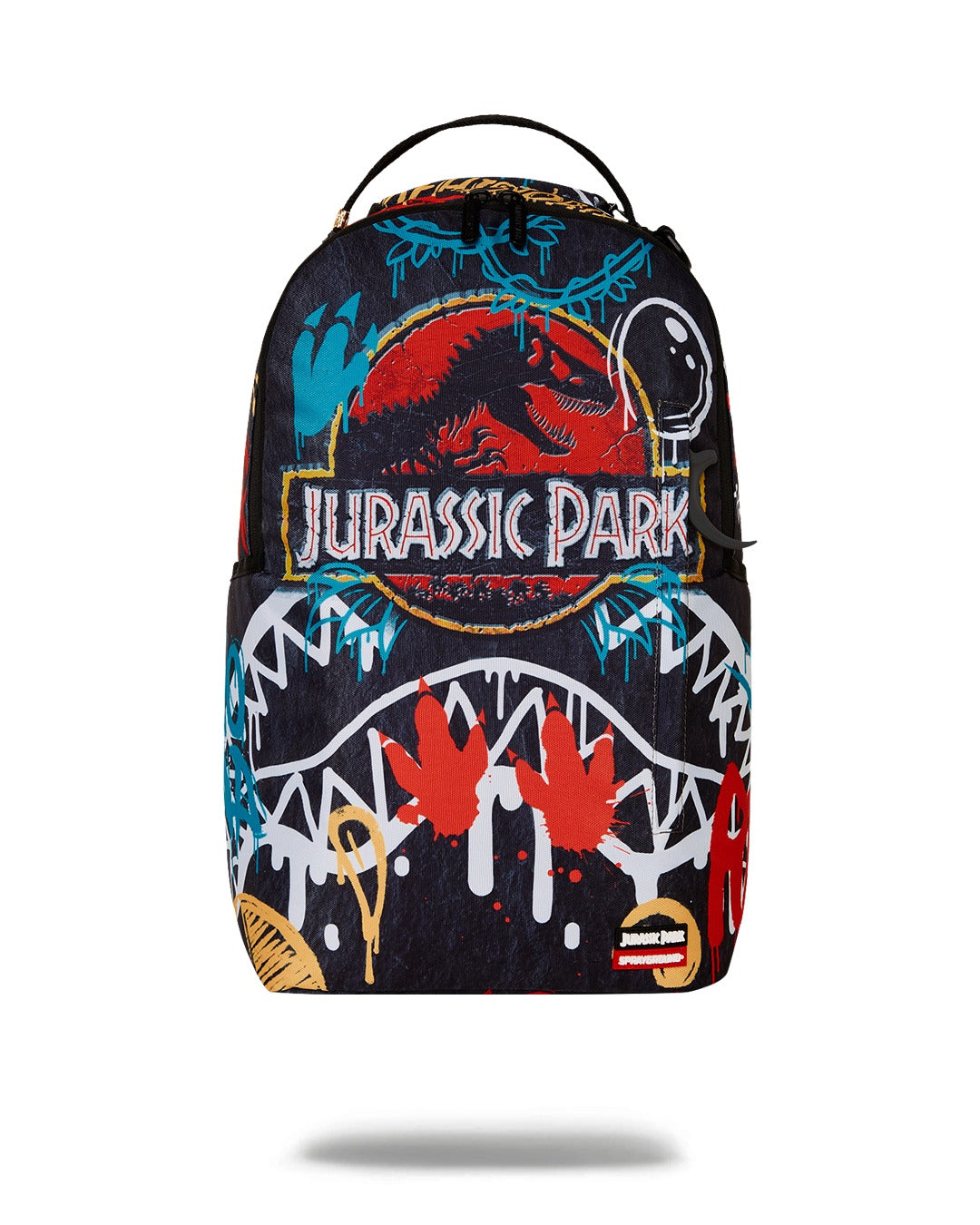 SPRAYGROUND JURASSIC PARK POSTER BACKPACK – BLUE CITY NYC