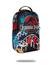 Load image into Gallery viewer, SPRAYGROUND JURASSIC PARK POSTER BACKPACK