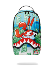 Load image into Gallery viewer, SPRAYGROUND MR. KRABS ACCOUNTS PAYABLE DLXSR BACKPACK