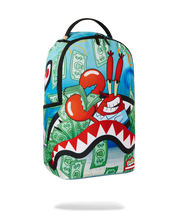 Load image into Gallery viewer, SPRAYGROUND MR. KRABS ACCOUNTS PAYABLE DLXSR BACKPACK